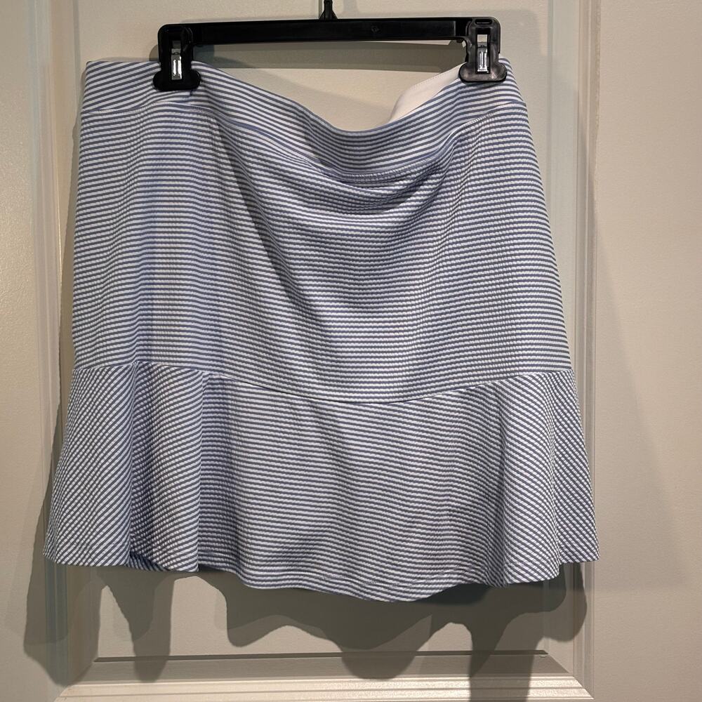 Tommy Bahama Island Zone Abby Costa Wave stripe skort size xl - Picture 2 of 8